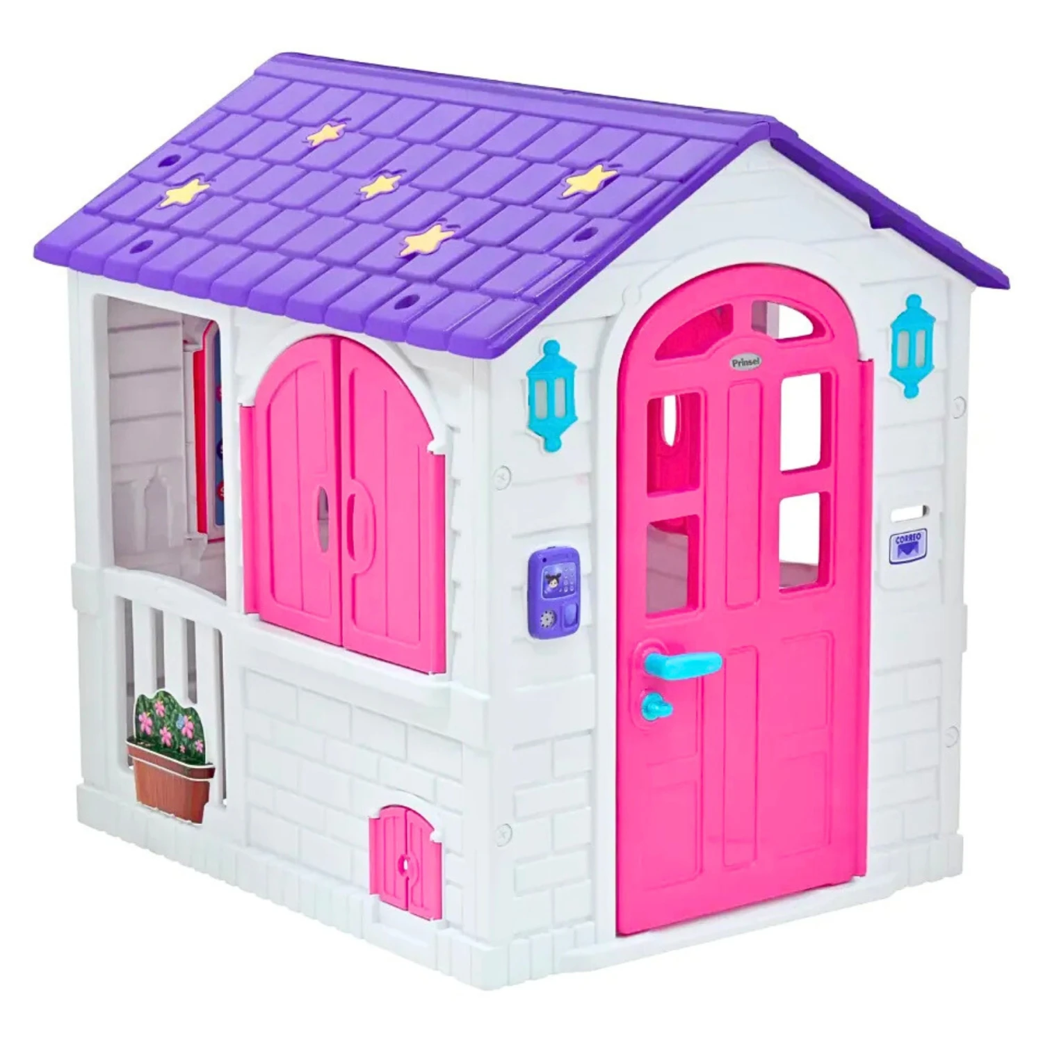 Bebesit Casa de Jardín y Mercado 2en1 Playhouse