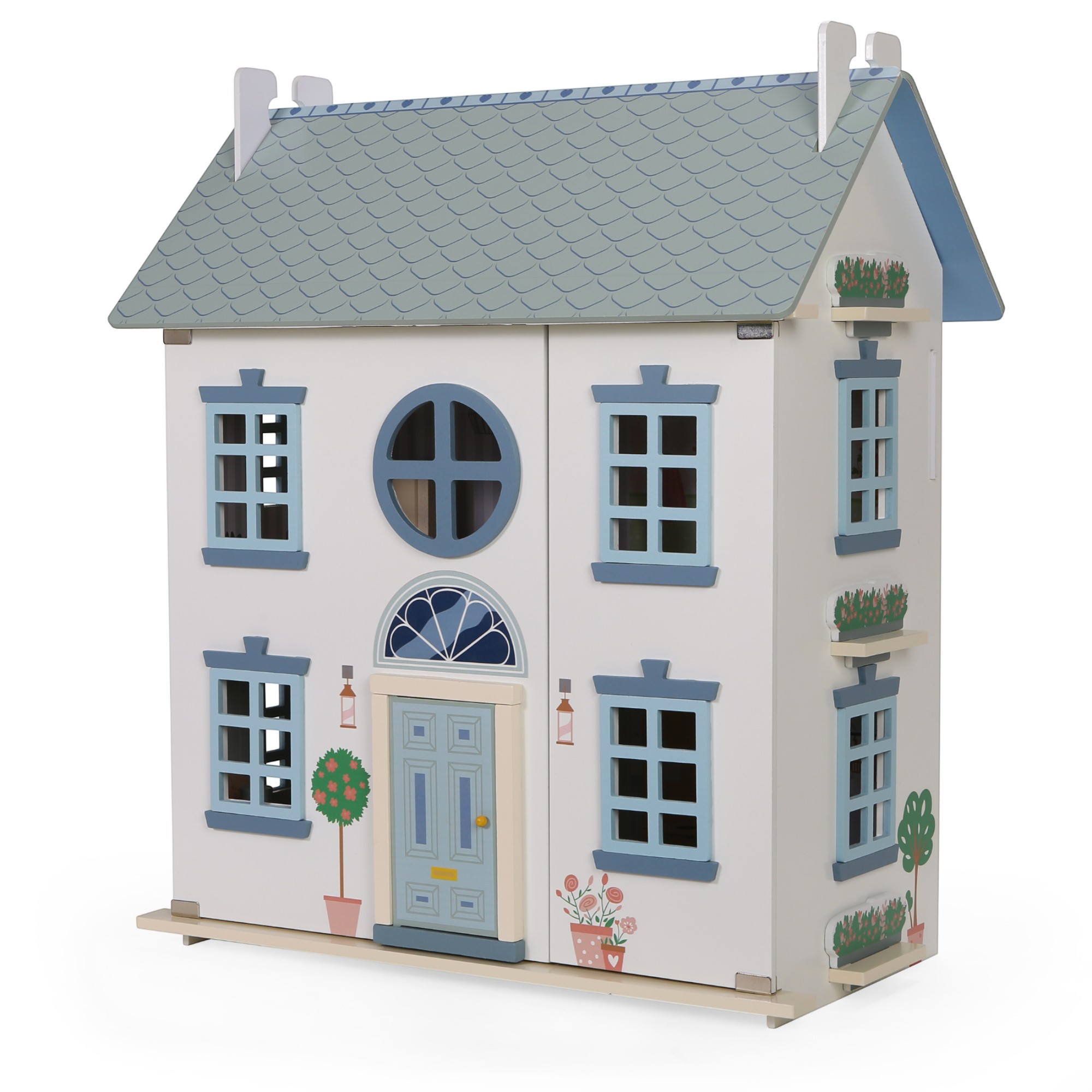 Edu Fun Casita de Muñecas Plegable 3 Pisos