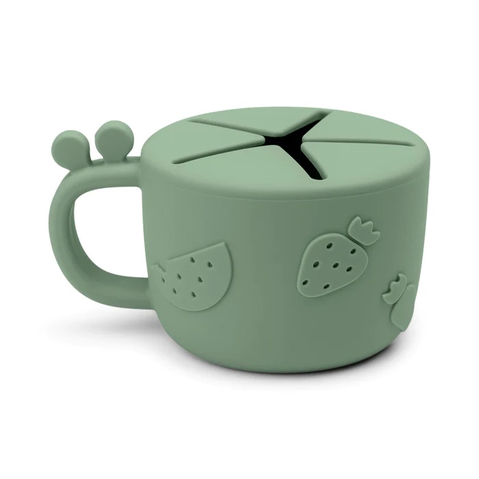 DoneByDeer Peekaboo snack Taza Raffi Green