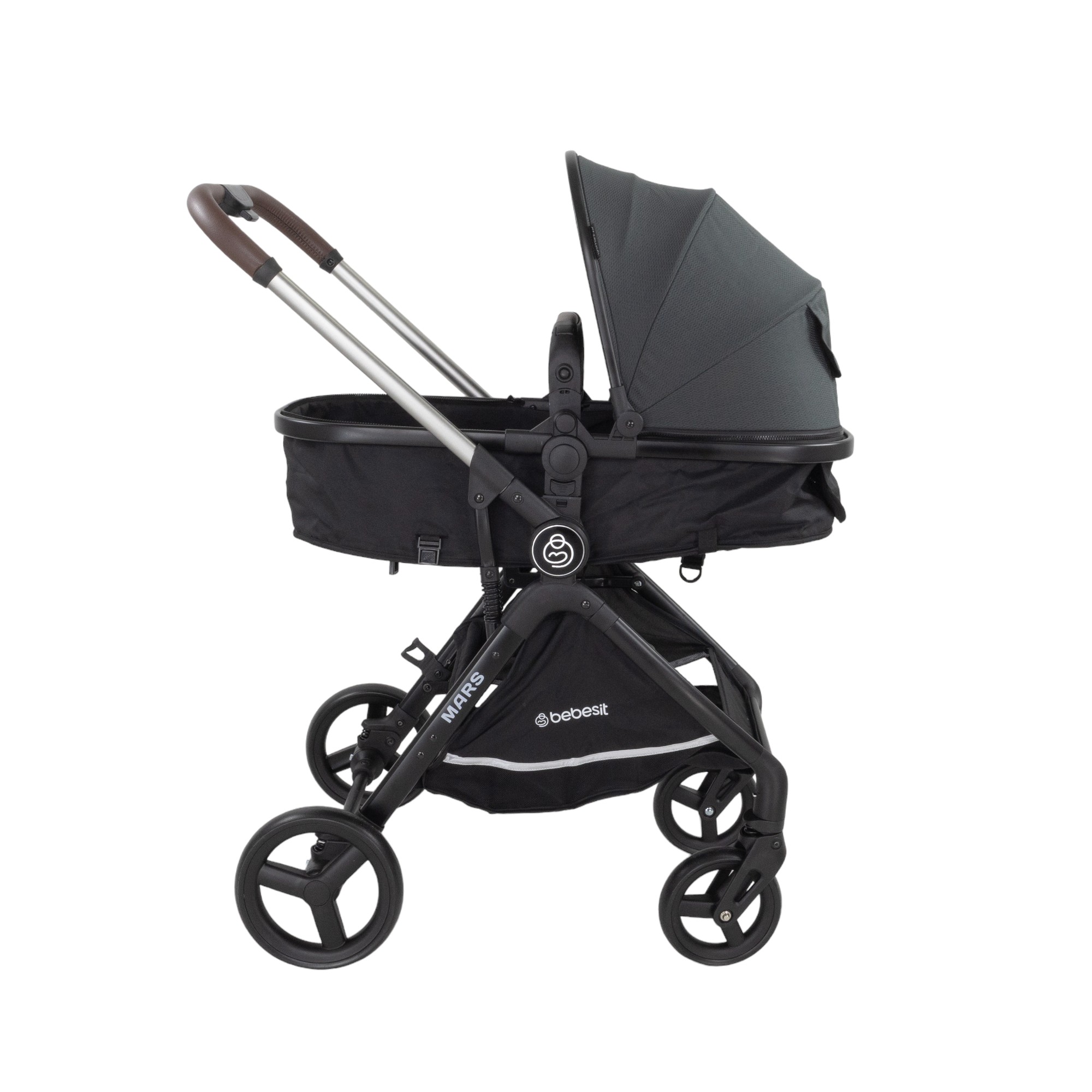 Bebesit Travel System Mars LX Baby Silla I-size + Base Isofix