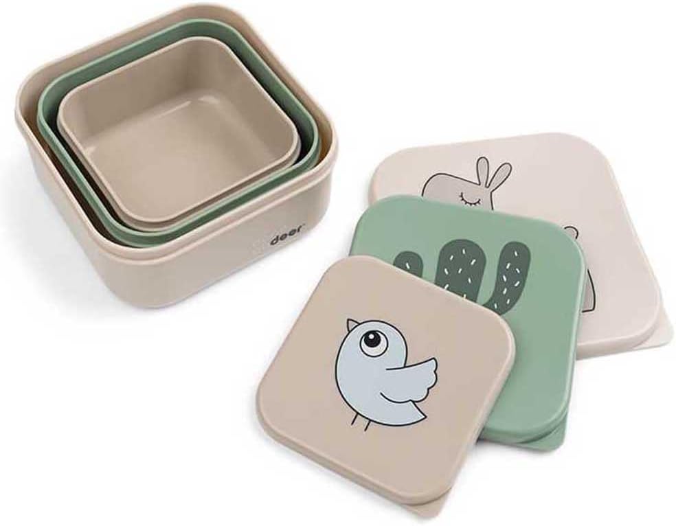 DoneBYDeer Recipientes set 3 pcs Lalee Sand mix