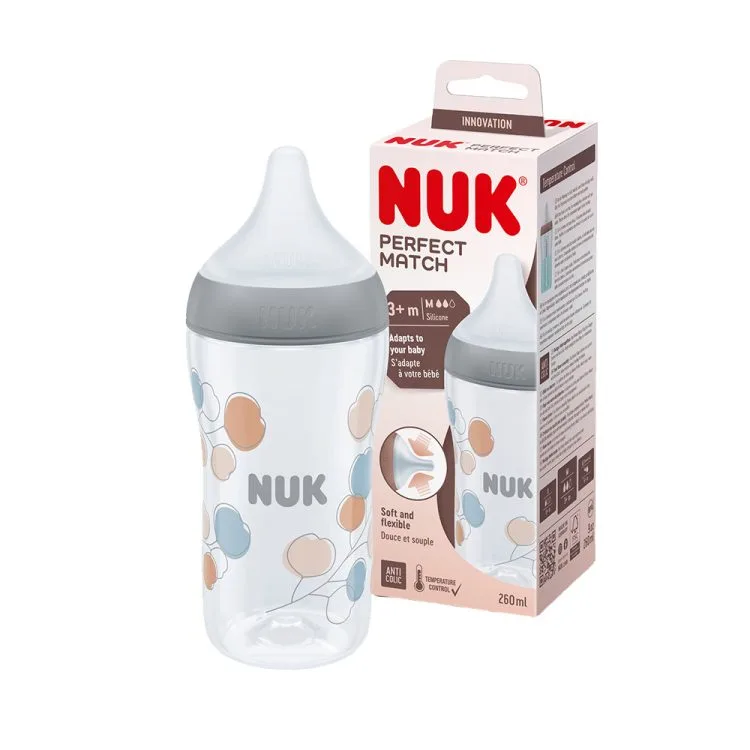 Nuk Biberon Perfect Match 260ml +3meses
