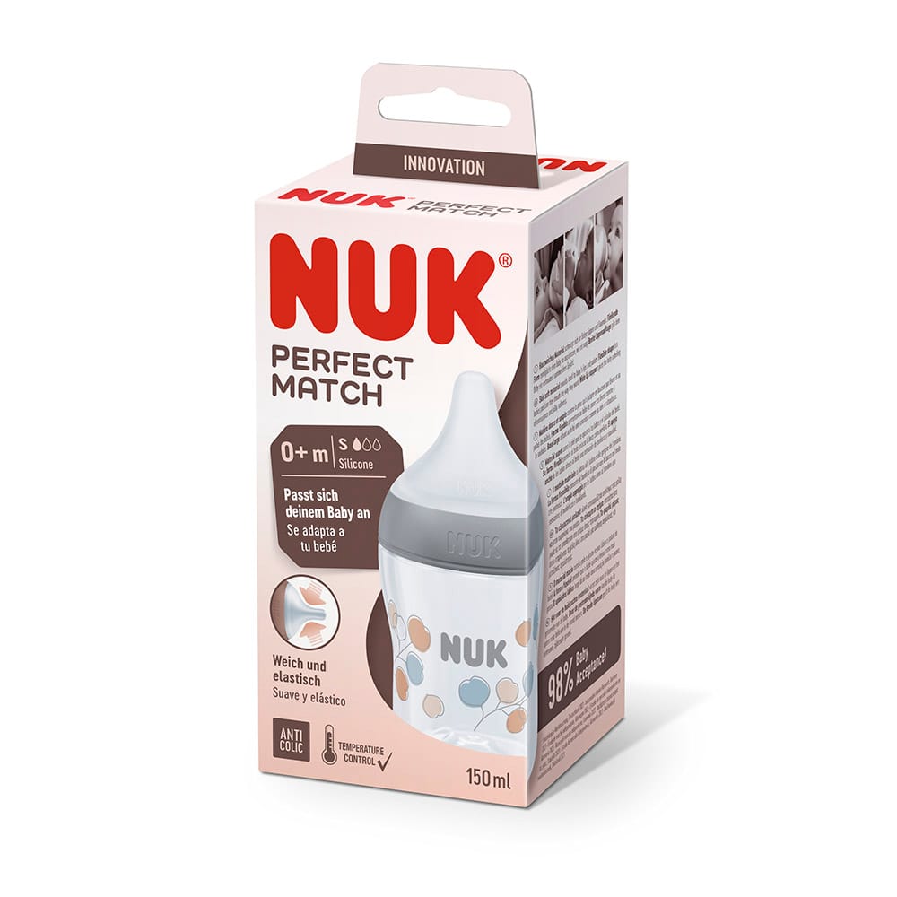 Nuk Biberón 150ml Perfect Match Silicona