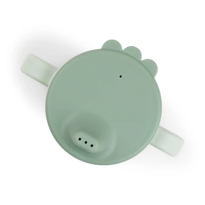 DoneByDeer Vaso con Asas Happy dots Verde