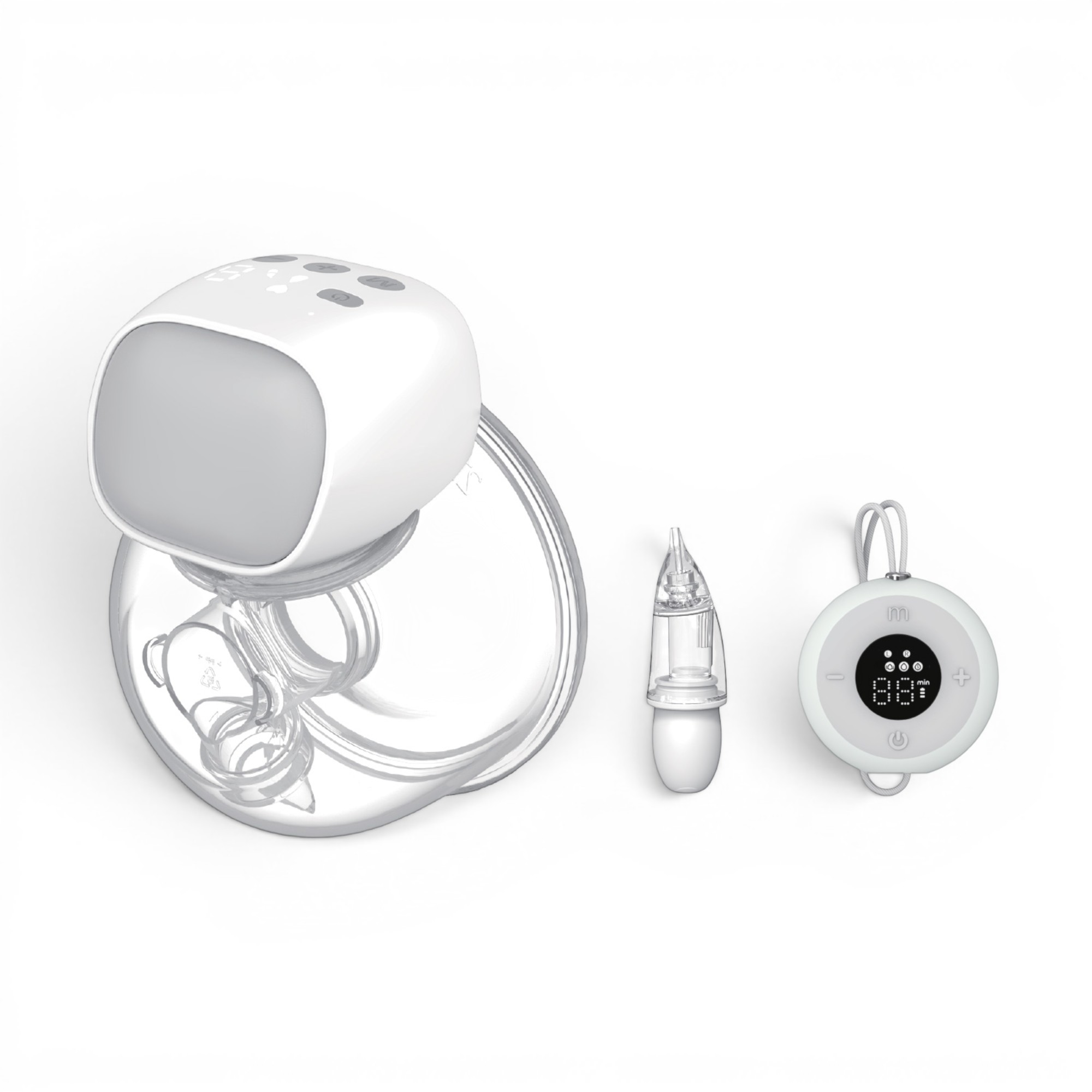 Bebesit Set Extractor Eléctrico Inalámbrico y Aspirador Nasal