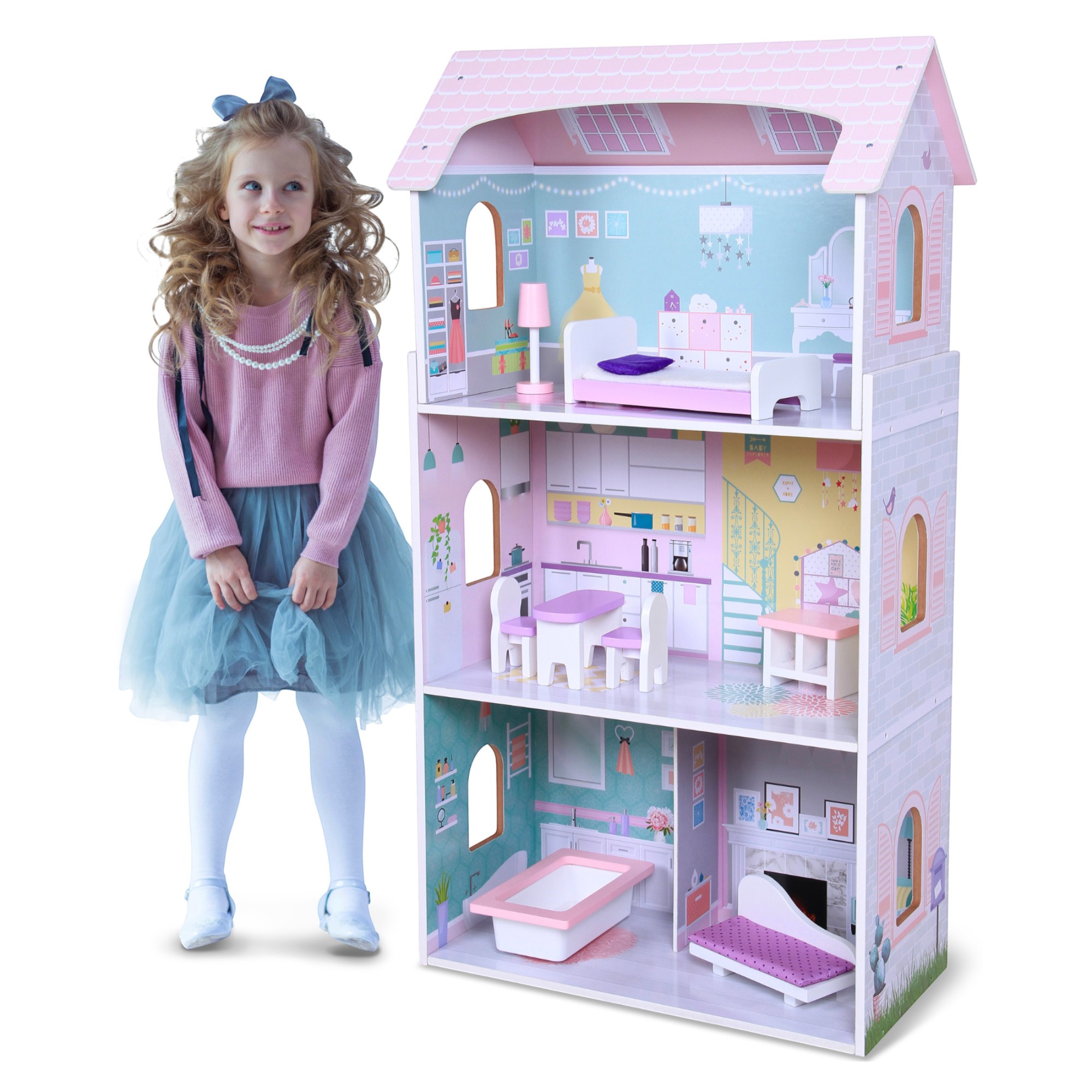 Edu Fun Casita de Muñecas Anna's Dollhouse
