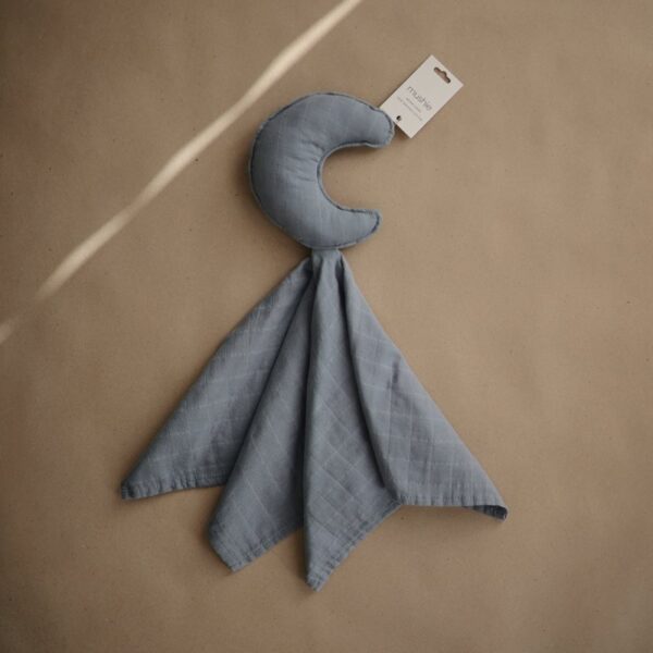 Mushie Apego luna gris