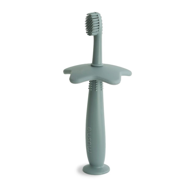 Mushie Cepillo de Dientes Didáctico Star Verde