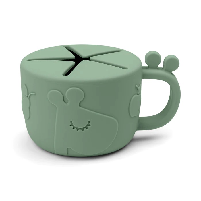 DoneByDeer Peekaboo snack Taza Raffi Green
