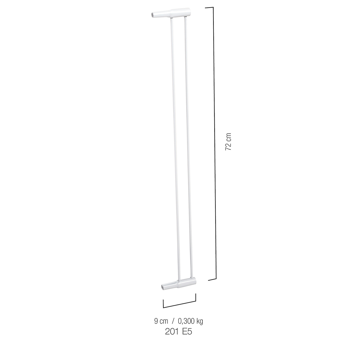 Bebesit Extensor de Portón 5cm