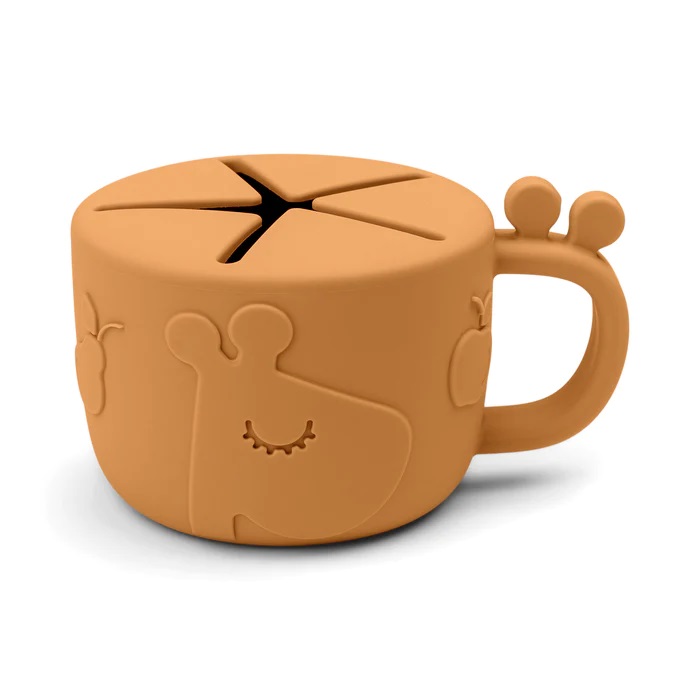 DoneByDeer Peekaboo snack Taza Raffi Mustard