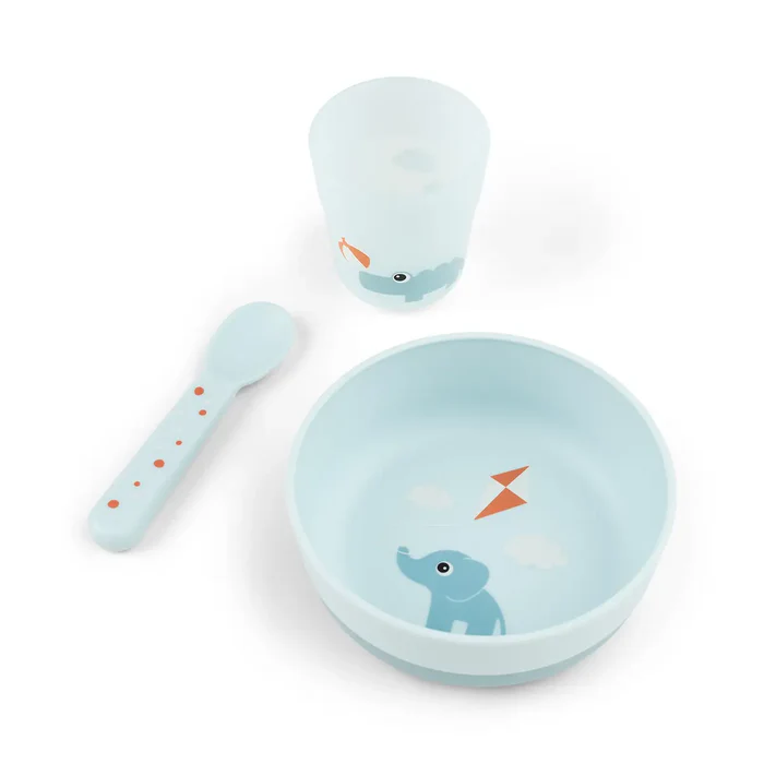 DoneByDeer Primer Set Alimentacion Mini Azul
