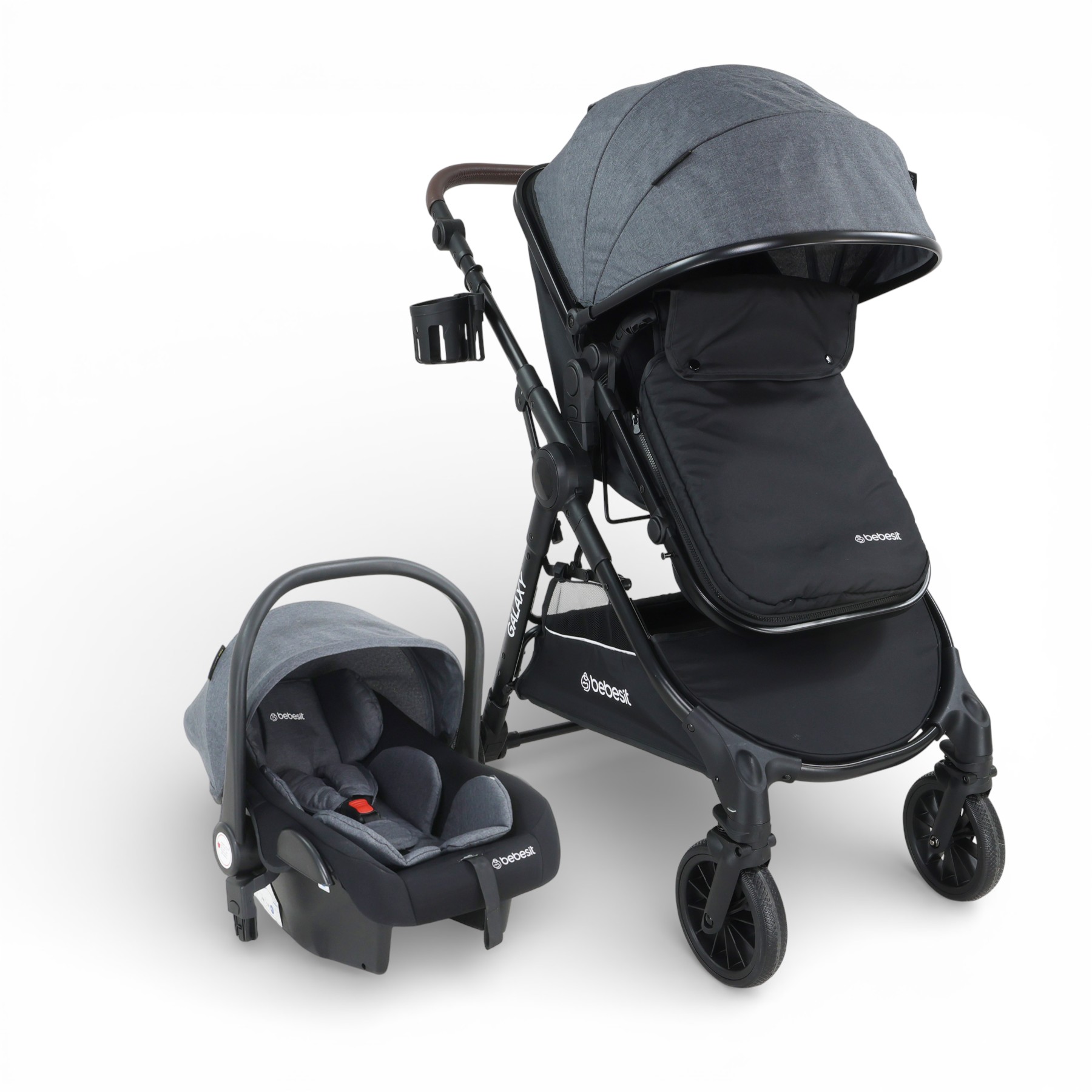 Bebesit Travel System Galaxy Con Baby Silla I-Size