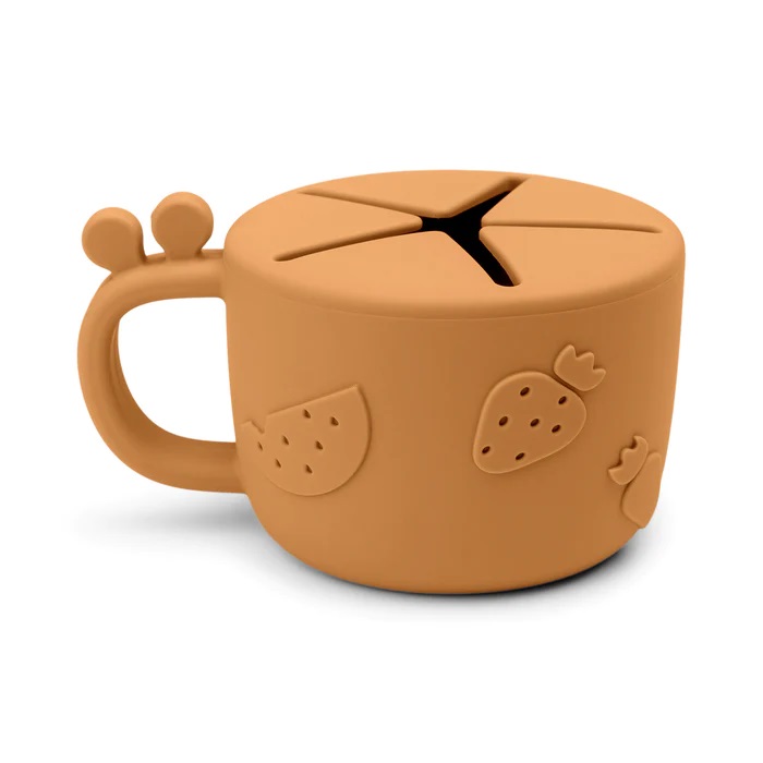 DoneByDeer Peekaboo snack Taza Raffi Mustard