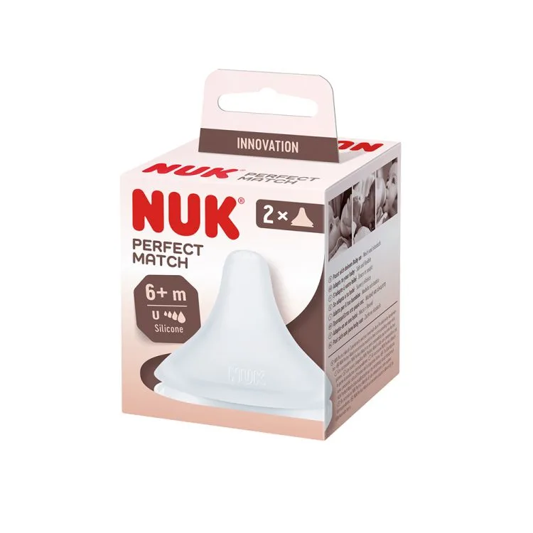 Nuk Repuesto de Tetina Perfect Match Silicona 6m+