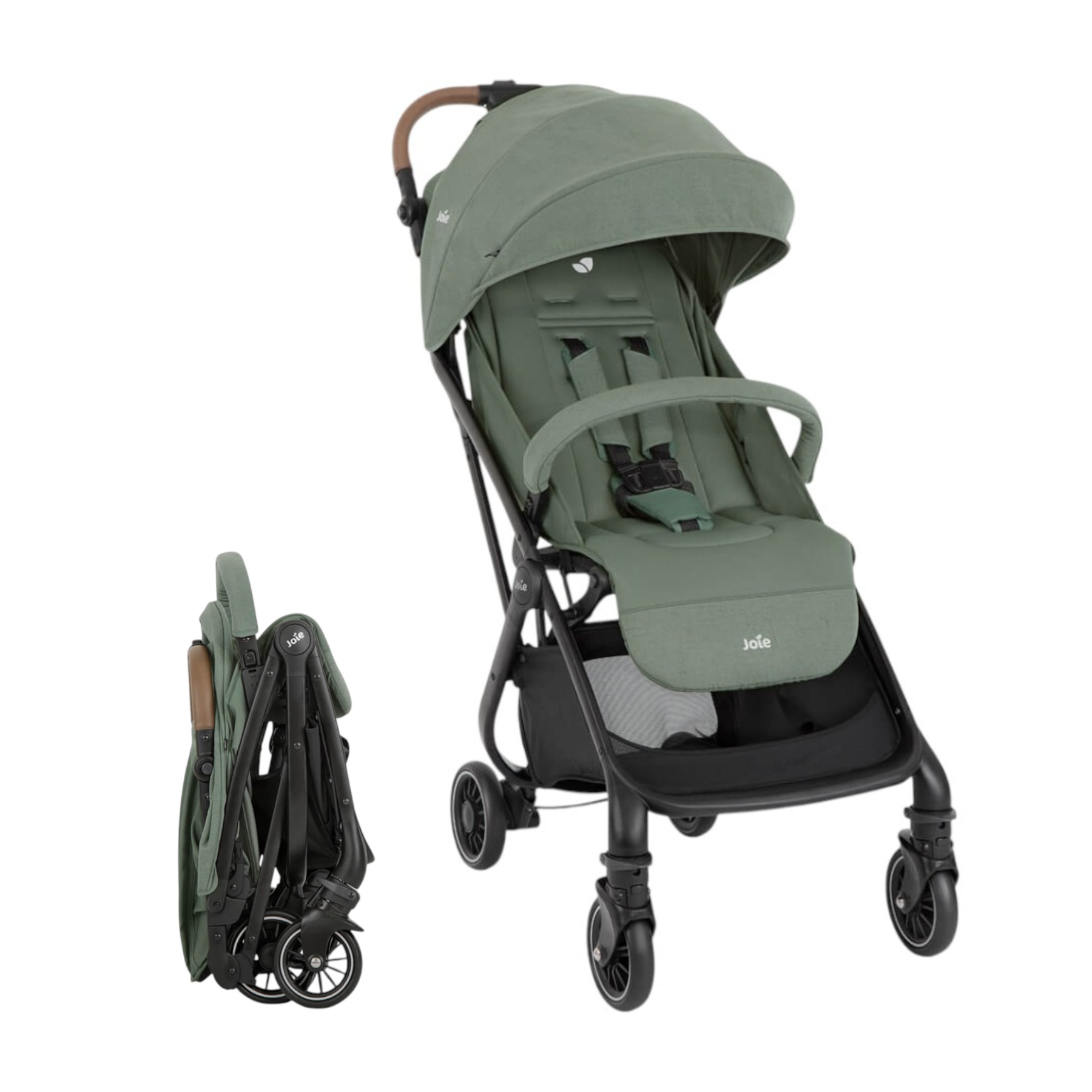 Joie Cochecito  Tourist – Ultraliviano y Compacto con Protector de Lluvia y Bolso
