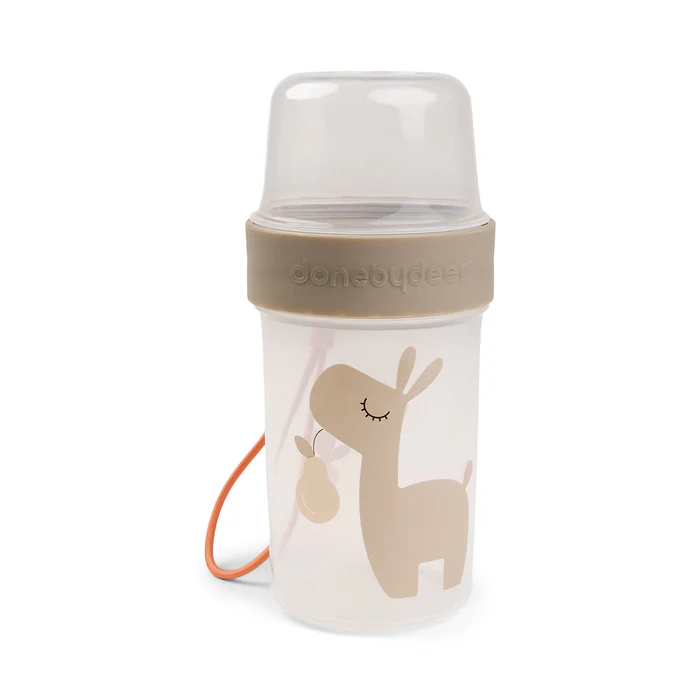 DoneByDeer Botella con Compartimientos L Lalee Arena