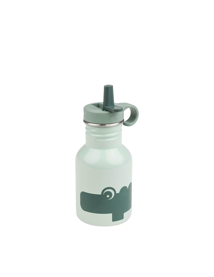 DoneByDeer Botella Térmica Croco Green