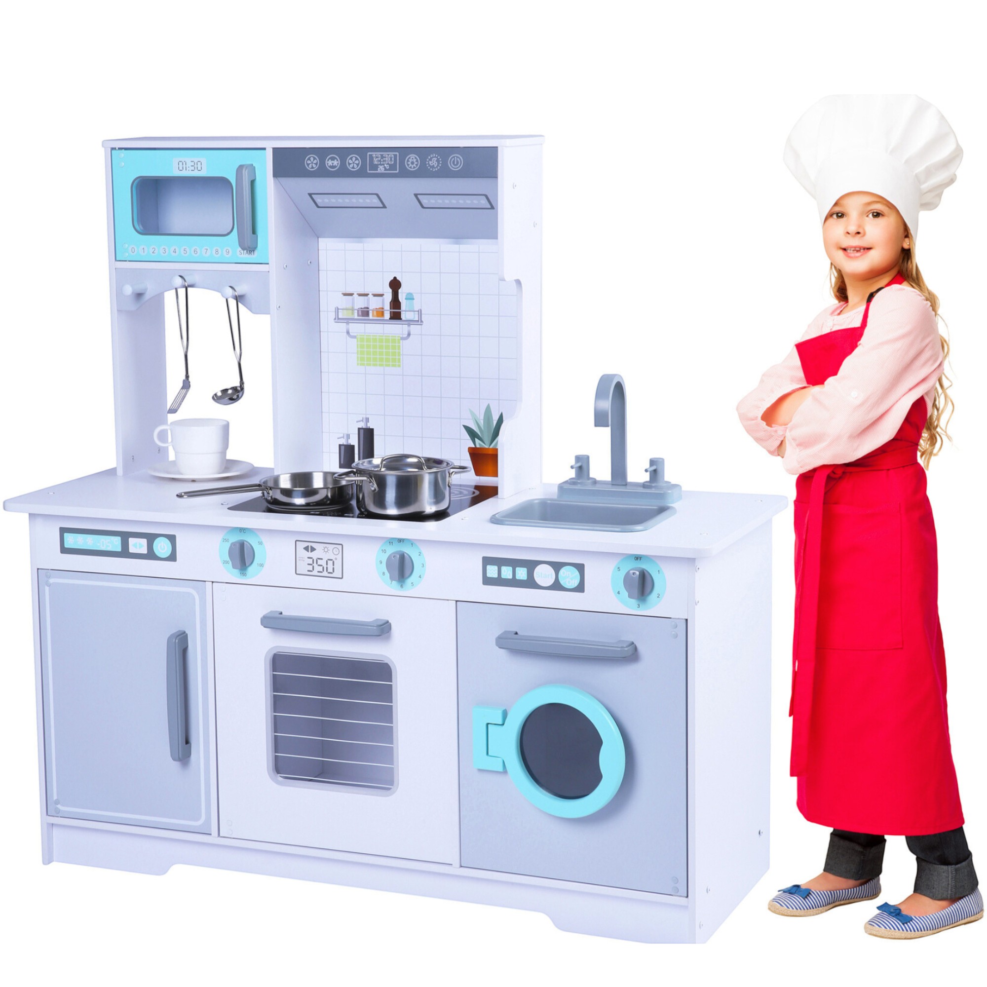 Edu Fun Cocina de Madera XXL
